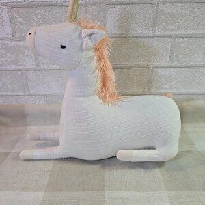 Pillowfort Target Exclusive 2020 Unicorn Plush 12" Decorative Linen Throw Pillow